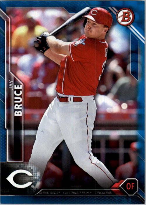 2016 Bowman Blue #103 Jay Bruce