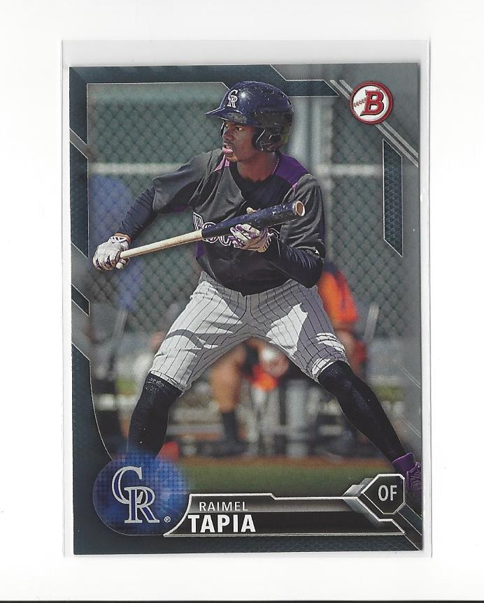 2016 Bowman Prospects Silver #BP90 Raimel Tapia