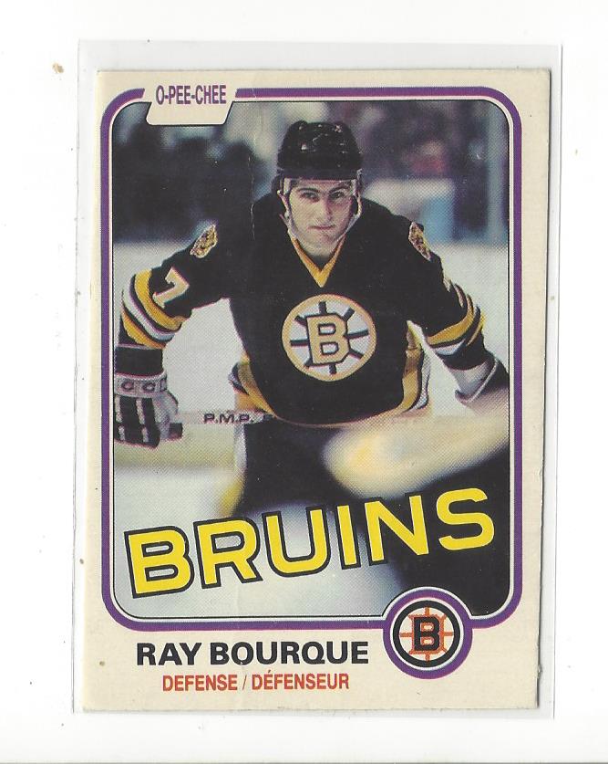 1981-82 O-Pee-Chee #1 Ray Bourque
