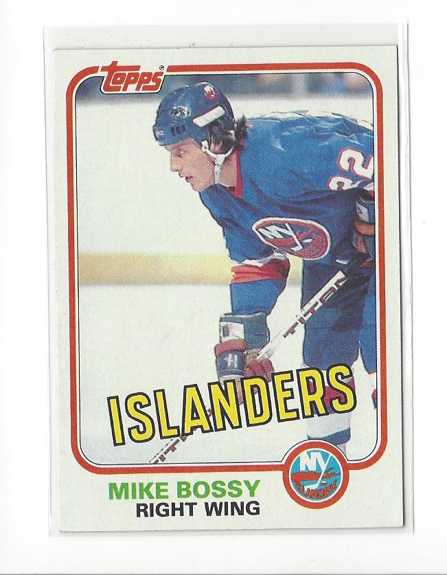 1981-82 Topps #4 Mike Bossy