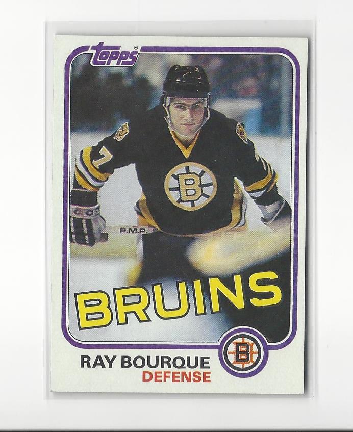 1981-82 Topps #5 Ray Bourque