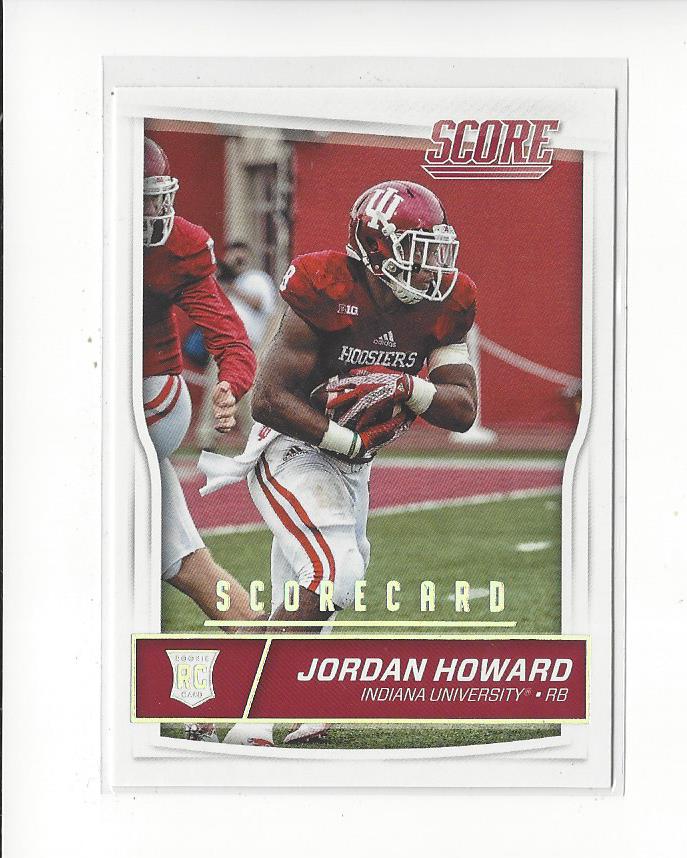 2016 Score Scorecard #356 Jordan Howard