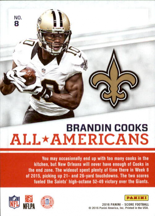 A4270- 2016 Score Football Insert +Parallel Cards1 -You Pick- 15+ FREE US SHIP - Picture 337 of 453