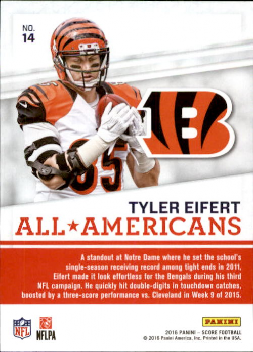 A4270- 2016 Score Football Insert +Parallel Cards1 -You Pick- 15+ FREE US SHIP - Picture 218 of 453