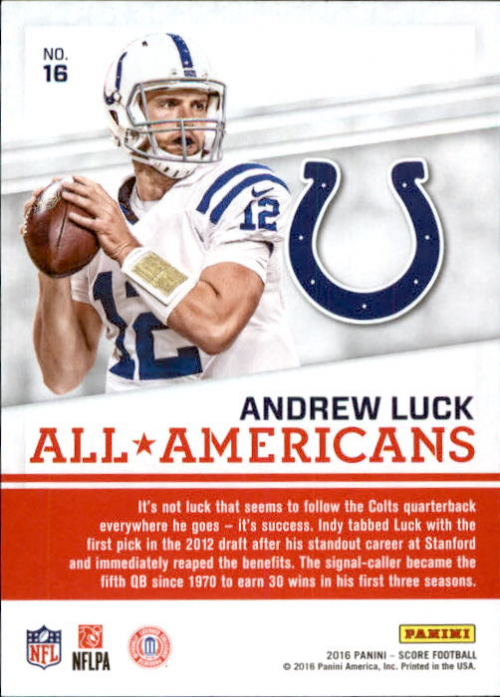 A4270- 2016 Score Football Insert +Parallel Cards1 -You Pick- 15+ FREE US SHIP - Picture 346 of 453
