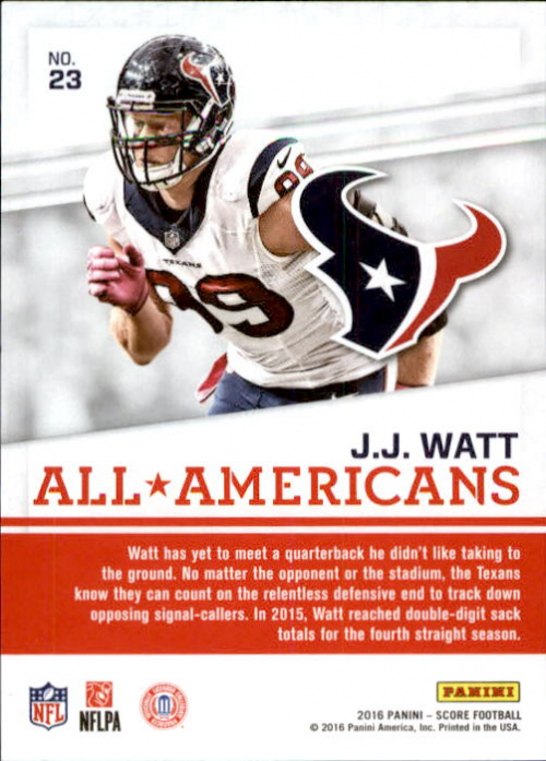 A4270- 2016 Score Football Insert +Parallel Cards1 -You Pick- 15+ FREE US SHIP - Picture 368 of 453