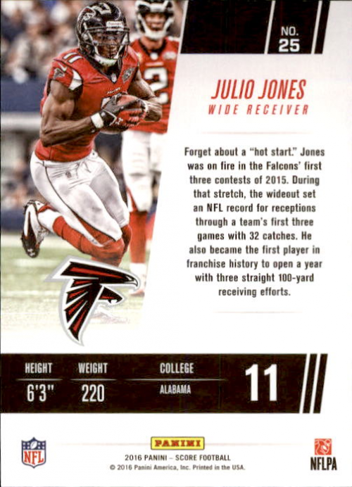 A4270- 2016 Score Football Insert +Parallel Cards1 -You Pick- 15+ FREE US SHIP - Picture 374 of 453
