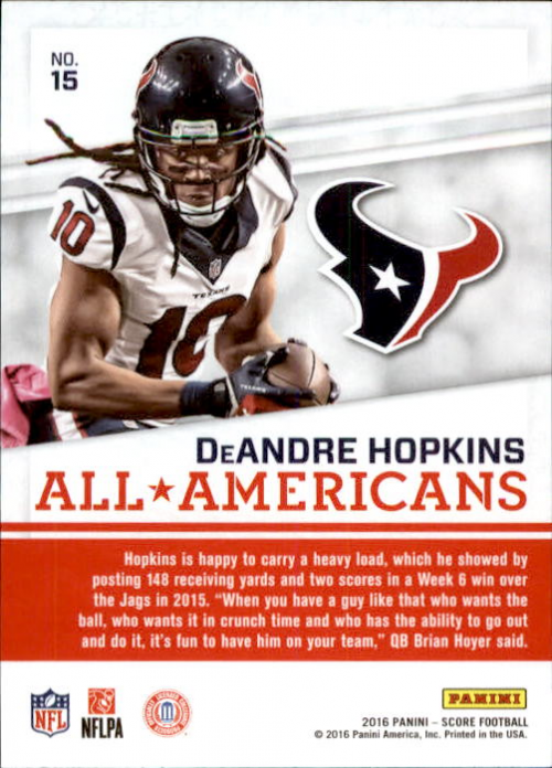 A4270- 2016 Score Football Insert +Parallel Cards1 -You Pick- 15+ FREE US SHIP - Picture 241 of 453