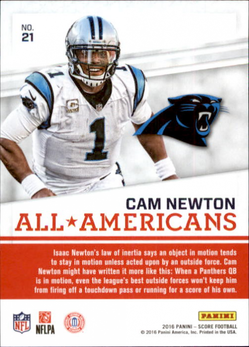 A4270- 2016 Score Football Insert +Parallel Cards1 -You Pick- 15+ FREE US SHIP - Picture 216 of 453