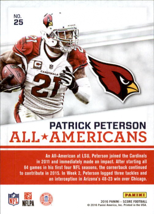 A4270- 2016 Score Football Insert +Parallel Cards1 -You Pick- 15+ FREE US SHIP - Picture 354 of 453