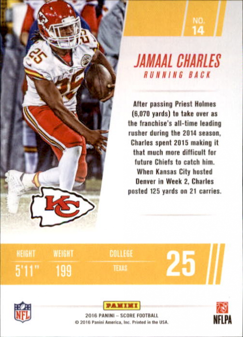 A4270- 2016 Score Football Insert +Parallel Cards1 -You Pick- 15+ FREE US SHIP - Picture 378 of 453