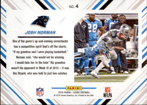 A4270- 2016 Score Football Insert +Parallel Cards1 -You Pick- 15+ FREE US SHIP - Picture 404 of 453