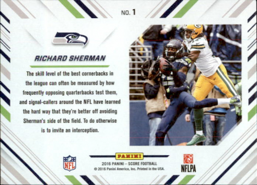 A4270- 2016 Score Football Insert +Parallel Cards1 -You Pick- 15+ FREE US SHIP - Picture 413 of 453