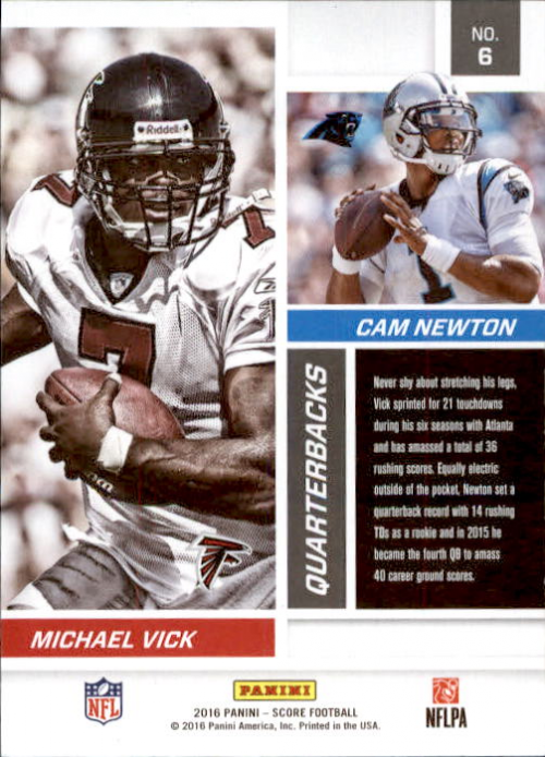 A4270- 2016 Score Football Insert +Parallel Cards1 -You Pick- 15+ FREE US SHIP - Picture 350 of 453