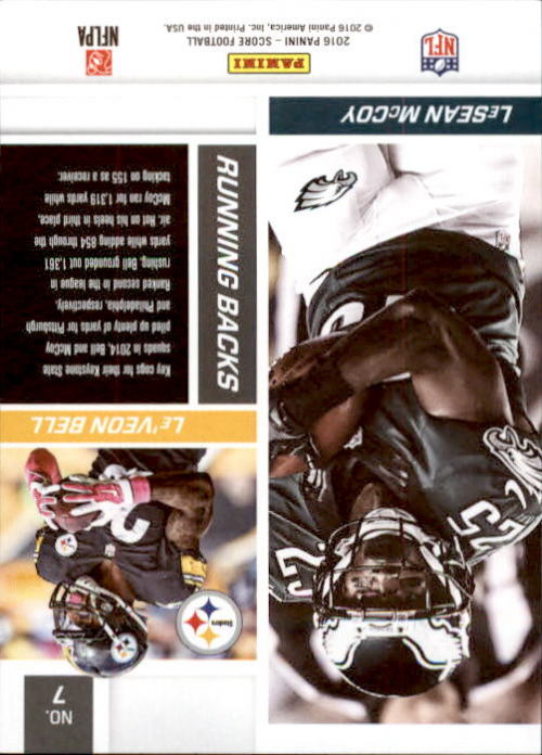 A4270- 2016 Score Football Insert +Parallel Cards1 -You Pick- 15+ FREE US SHIP - Picture 282 of 453