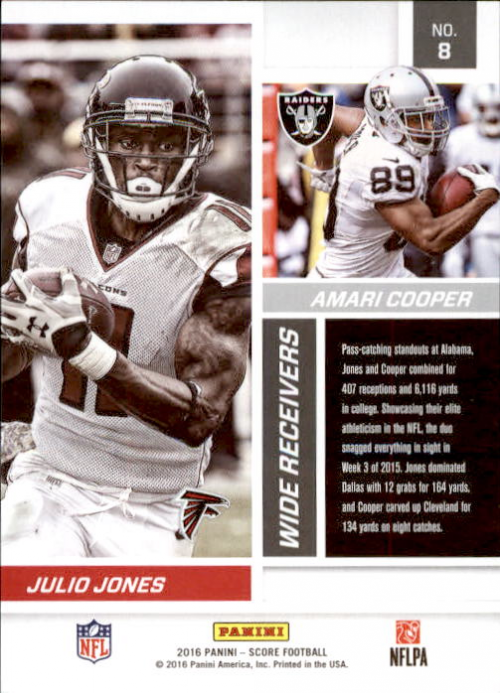 A4270- 2016 Score Football Insert +Parallel Cards1 -You Pick- 15+ FREE US SHIP - Picture 303 of 453