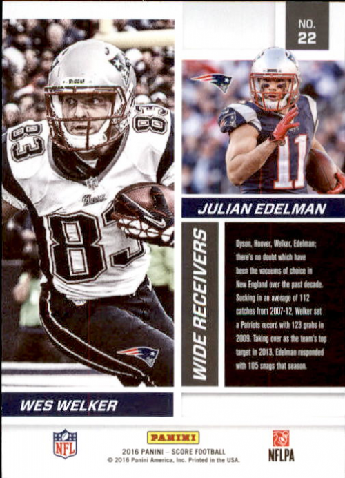 A4270- 2016 Score Football Insert +Parallel Cards1 -You Pick- 15+ FREE US SHIP - Picture 256 of 453
