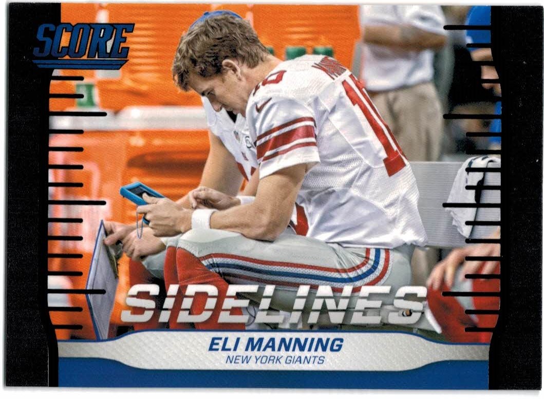 ELI MANNING 2008 Upper Deck Icons Football Card #65 NY New York