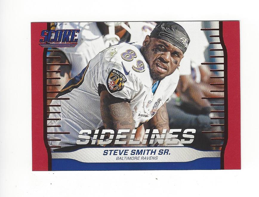 2016 Score Sidelines Red #24 Steve Smith