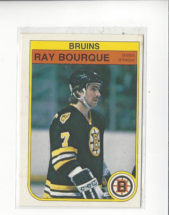 1982-83 O-Pee-Chee #7 Ray Bourque