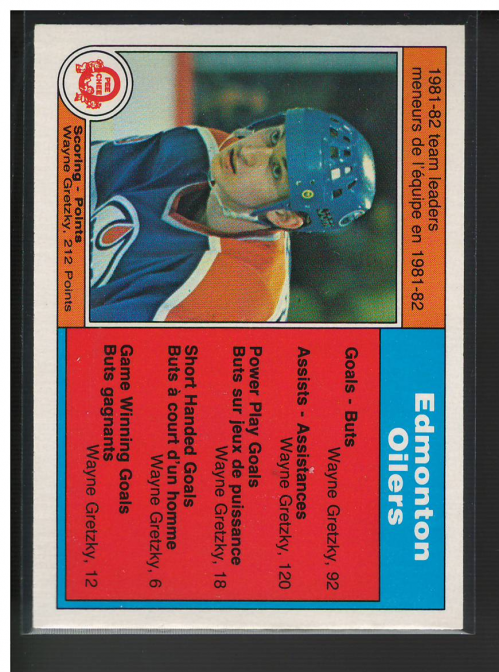 1982-83 O-Pee-Chee #99 Wayne Gretzky TL