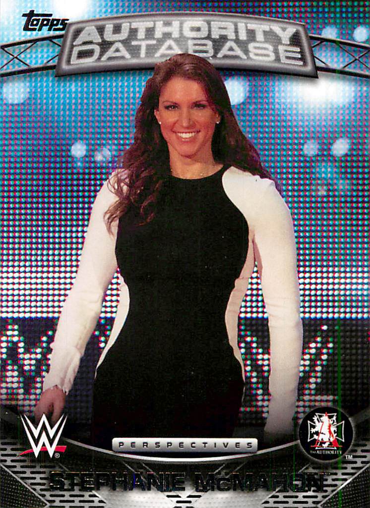 2016 Topps WWE Authority Perspectives #2A Stephanie McMahon