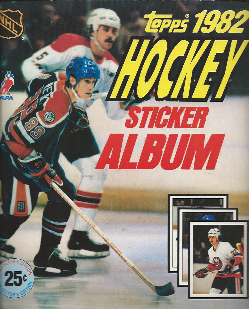 1982-83 Topps Stickers #NNO Sticker Album