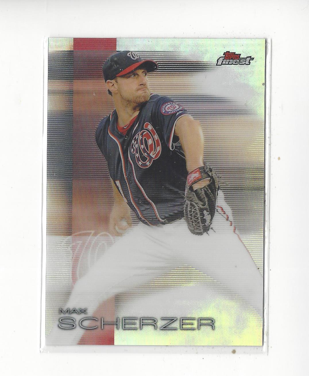 2016 Finest #107 Max Scherzer SP