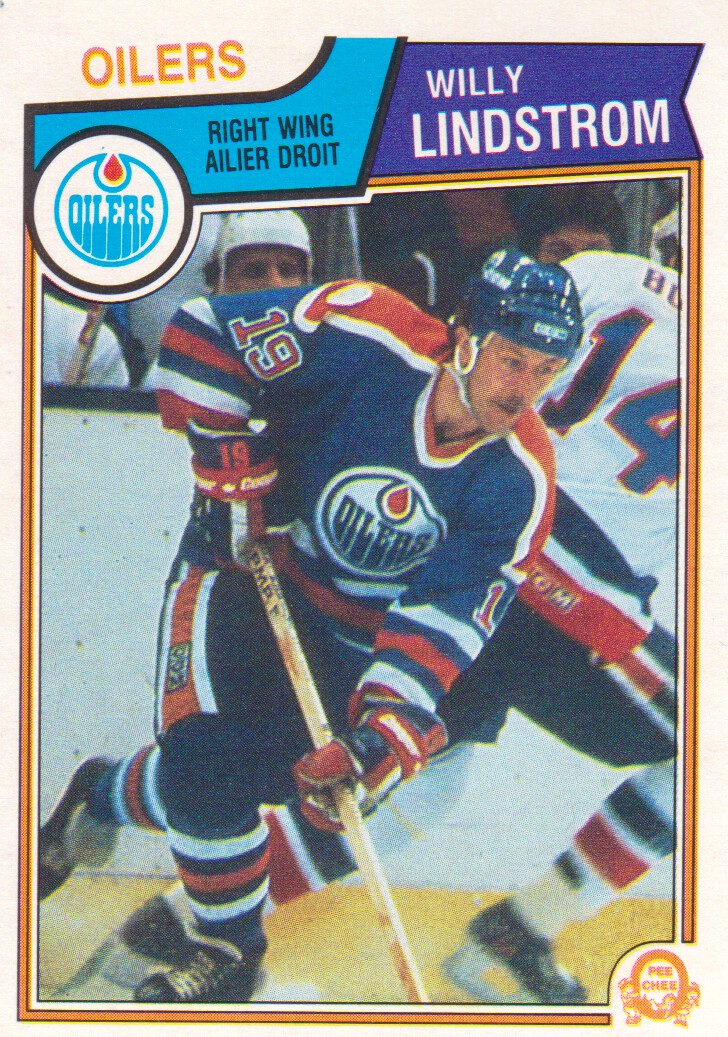1983-84 O-Pee-Chee #35 Willy Lindstrom