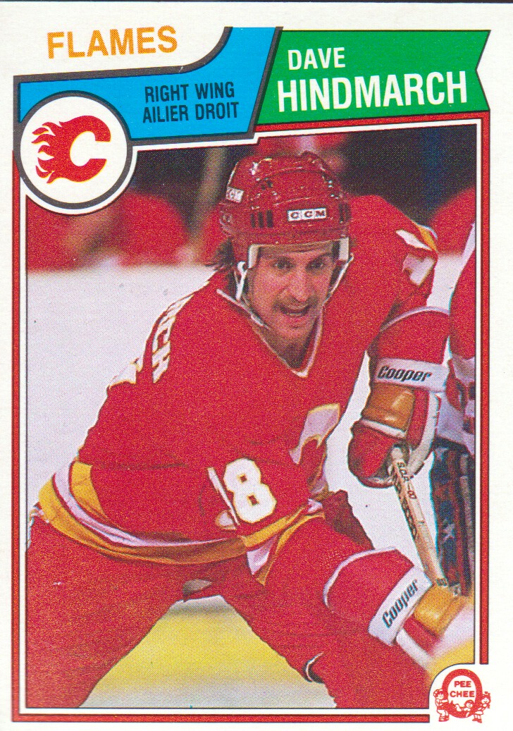 1983-84 O-Pee-Chee #82 Dave Hindmarch RC