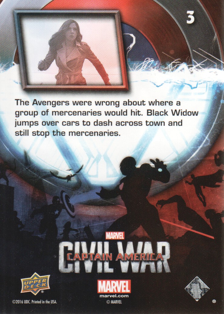2016 Captain America Civil War Trading Cards Blue Foil: Pick From List - Bild 3 von 71
