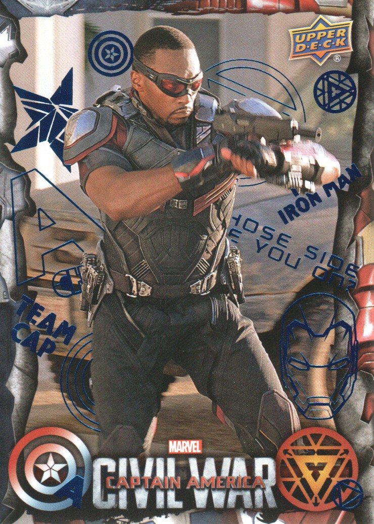 2016 Captain America Civil War Trading Cards Blue Foil: Pick From List - Bild 6 von 71