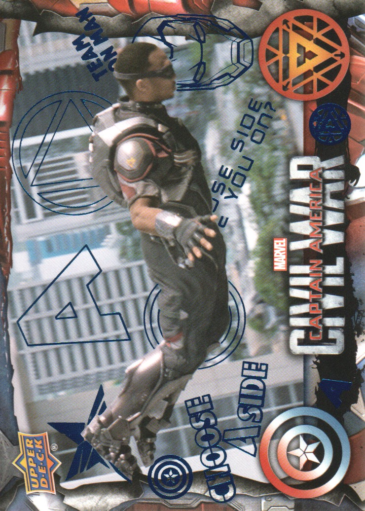 2016 Captain America Civil War Trading Cards Blue Foil: Pick From List - Bild 10 von 71