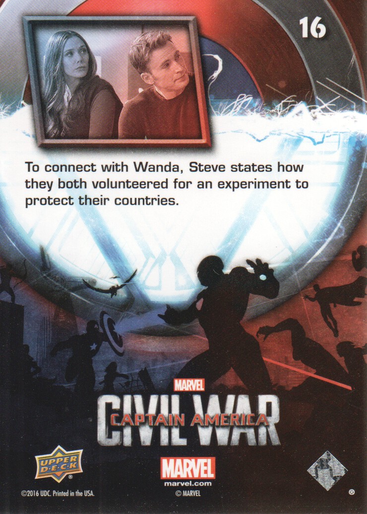 2016 Captain America Civil War Trading Cards Blue Foil: Pick From List - Bild 21 von 71