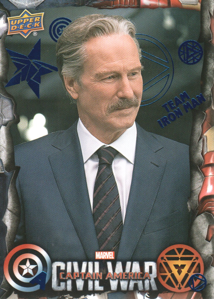 2016 Captain America Civil War Trading Cards Blue Foil: Pick From List - Bild 22 von 71