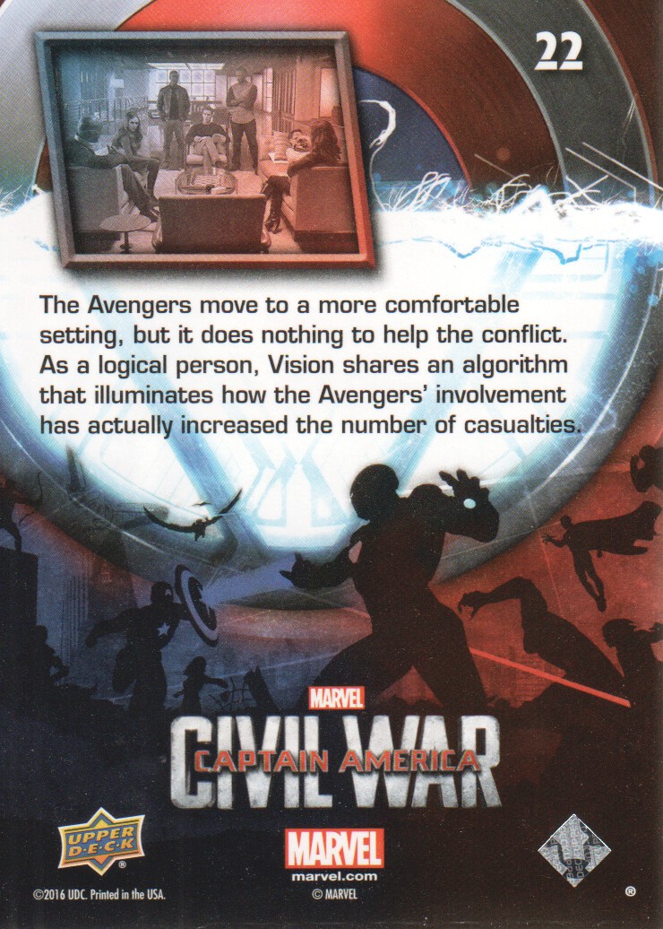 2016 Captain America Civil War Trading Cards Blue Foil: Pick From List - Bild 29 von 71