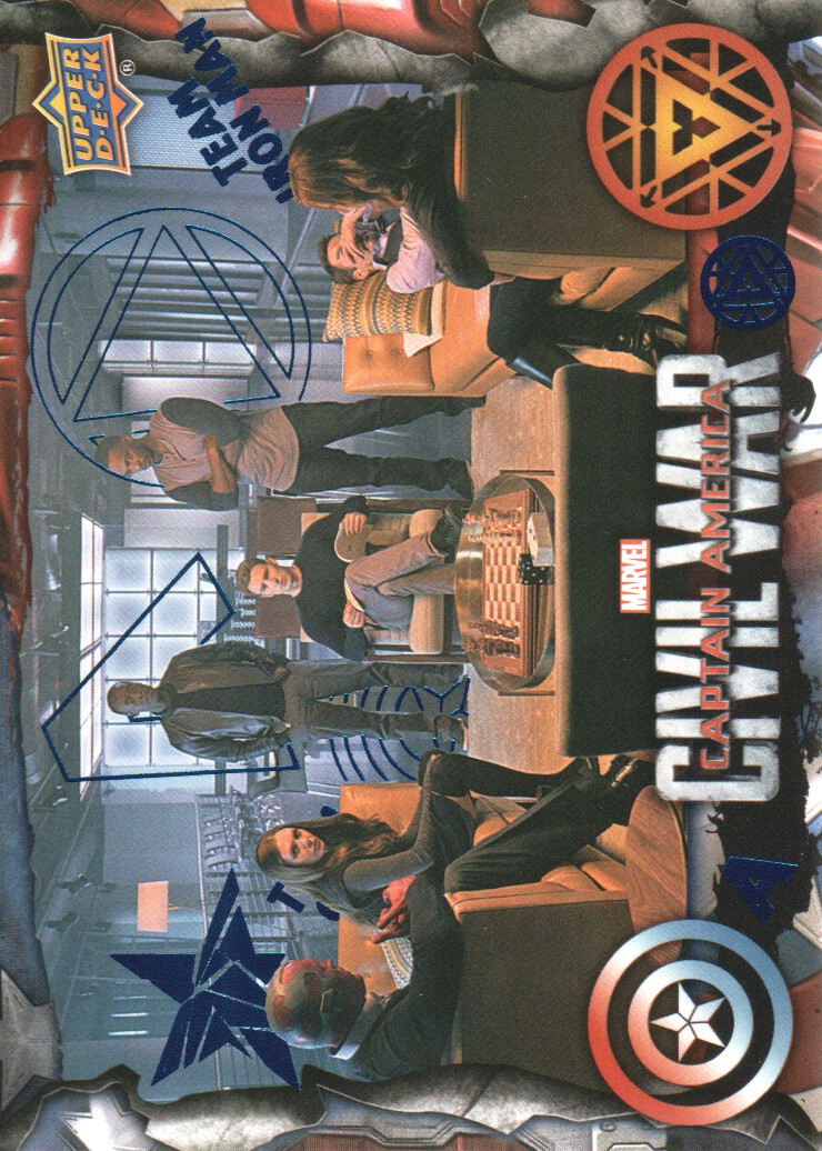 2016 Captain America Civil War Trading Cards Blue Foil: Pick From List - Bild 28 von 71