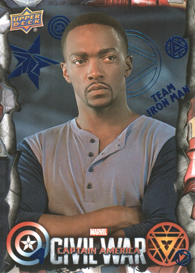 2016 Captain America Civil War Trading Cards Blue Foil: Pick From List - Bild 30 von 71