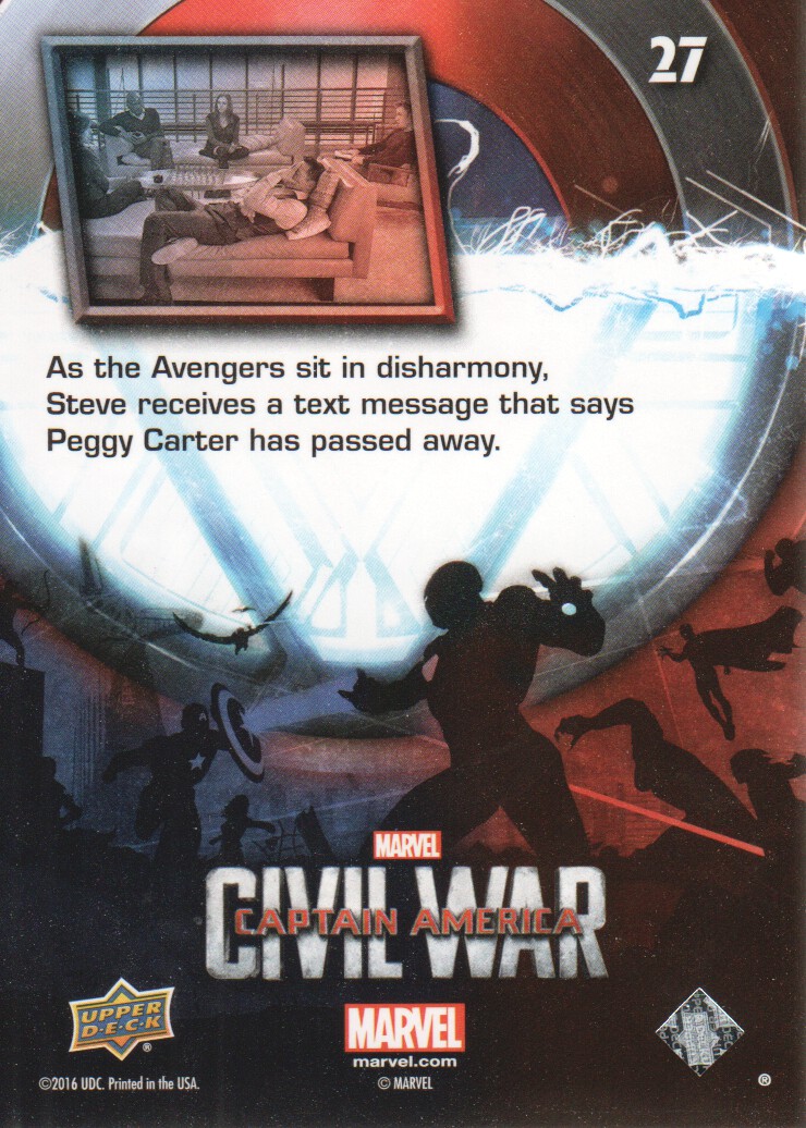 2016 Captain America Civil War Trading Cards Blue Foil: Pick From List - Bild 35 von 71