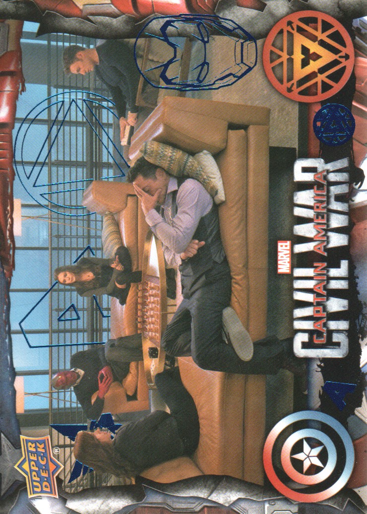 2016 Captain America Civil War Trading Cards Blue Foil: Pick From List - Bild 34 von 71