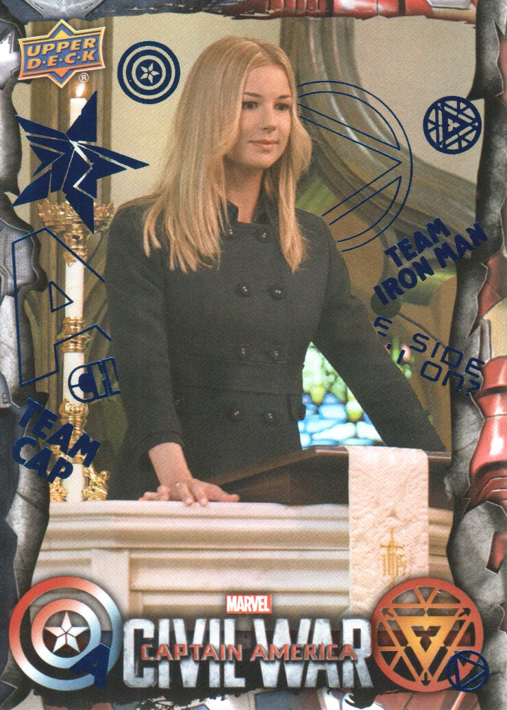 2016 Captain America Civil War Trading Cards Blue Foil: Pick From List - Bild 38 von 71