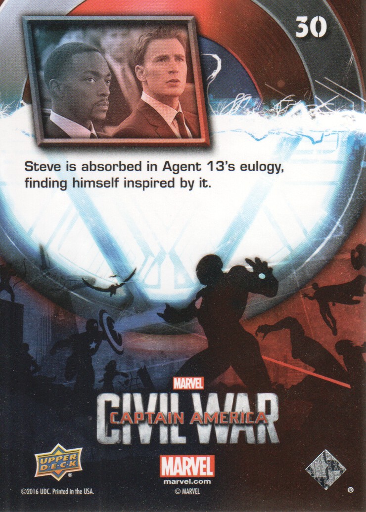 2016 Captain America Civil War Trading Cards Blue Foil: Pick From List - Bild 41 von 71