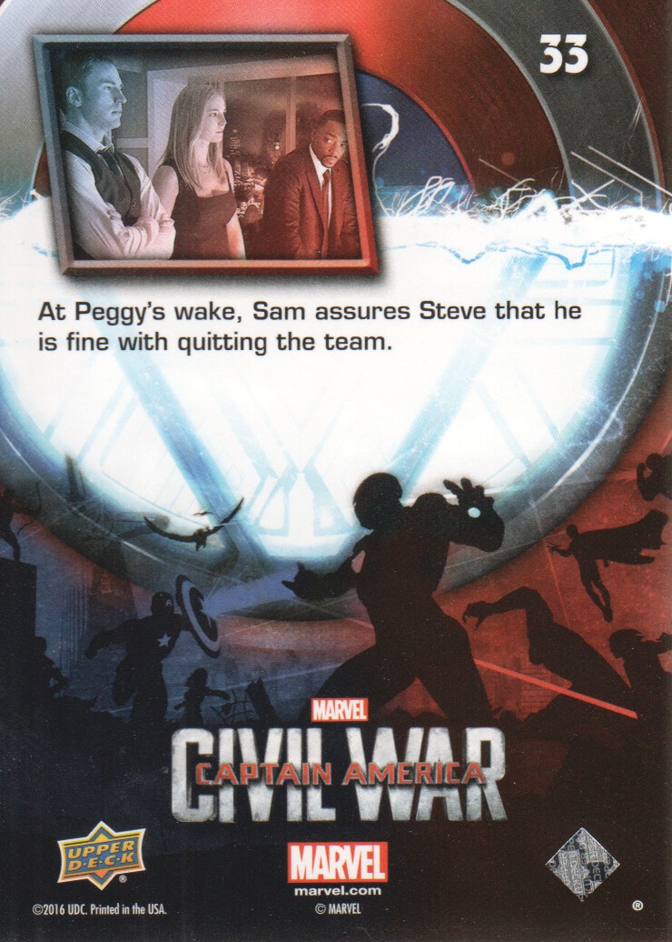 2016 Captain America Civil War Trading Cards Blue Foil: Pick From List - Bild 47 von 71