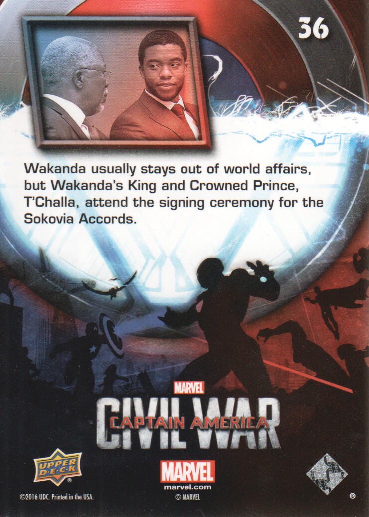 2016 Captain America Civil War Trading Cards Blue Foil: Pick From List - Bild 51 von 71