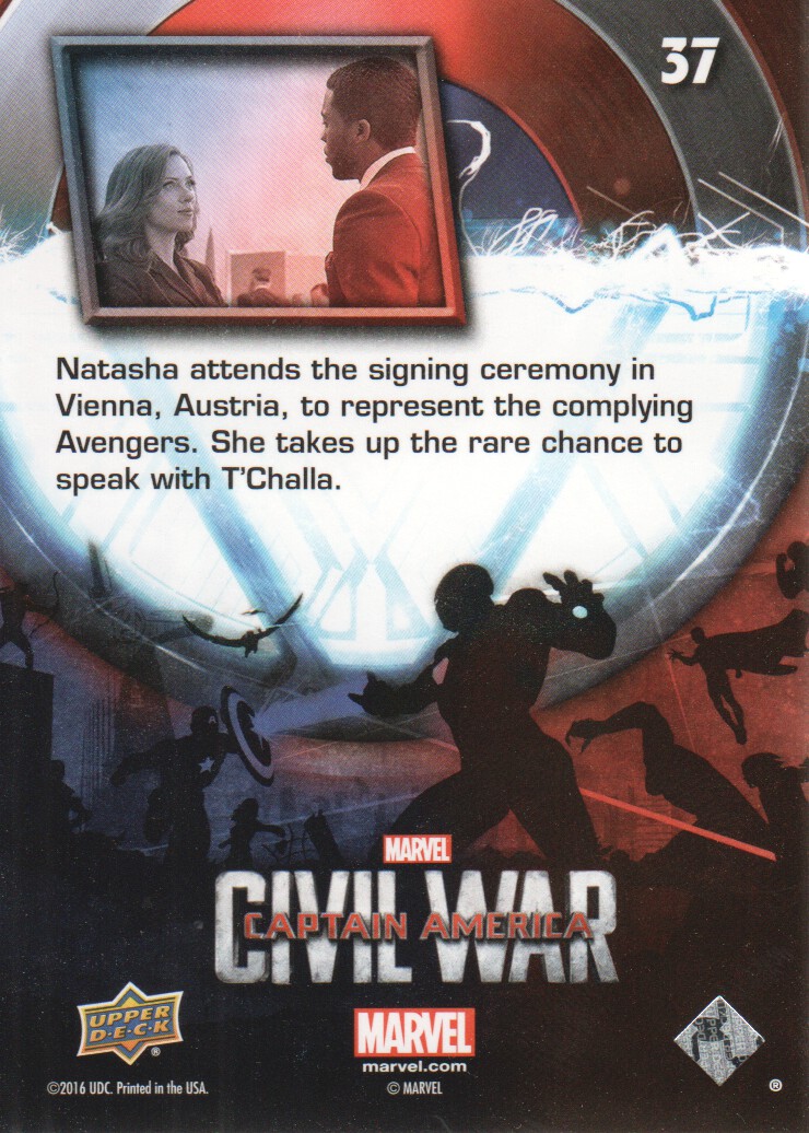 2016 Captain America Civil War Trading Cards Blue Foil: Pick From List - Bild 53 von 71