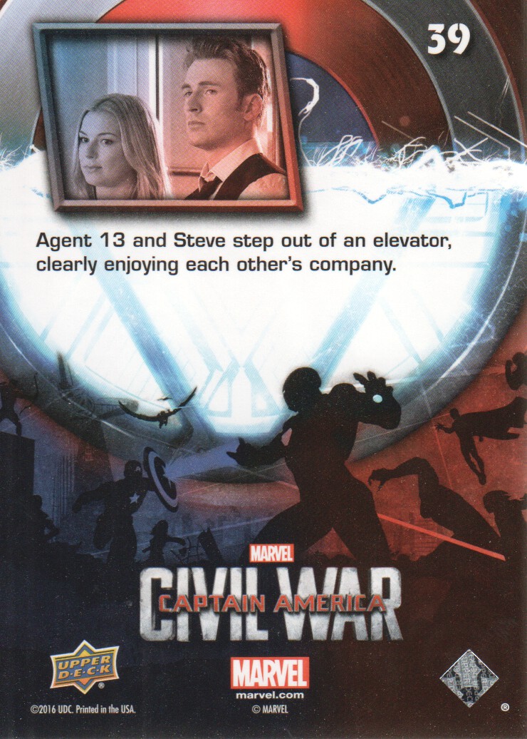 2016 Captain America Civil War Trading Cards Blue Foil: Pick From List - Bild 57 von 71