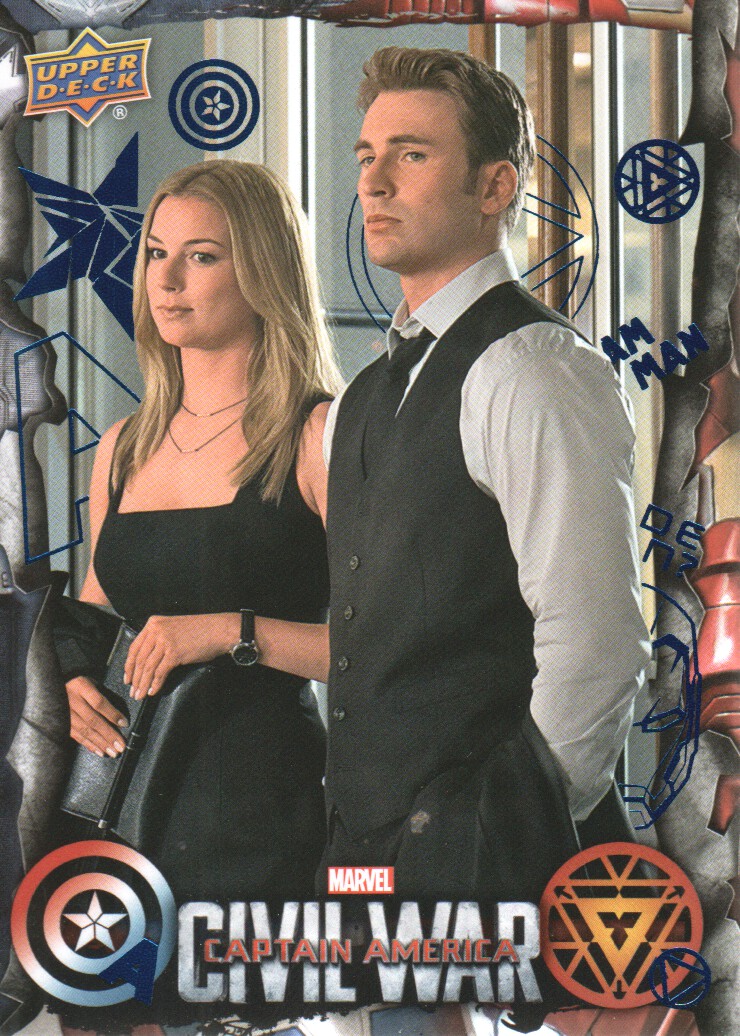 2016 Captain America Civil War Trading Cards Blue Foil: Pick From List - Bild 56 von 71