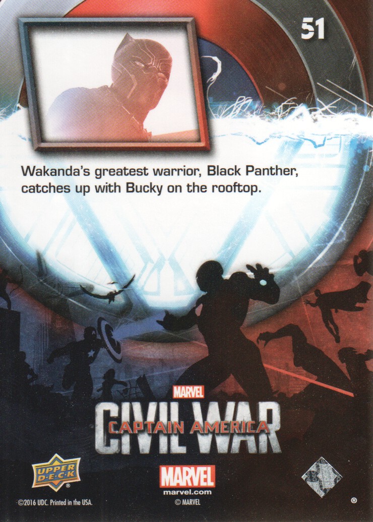 2016 Captain America Civil War Trading Cards Blue Foil: Pick From List - Bild 63 von 71