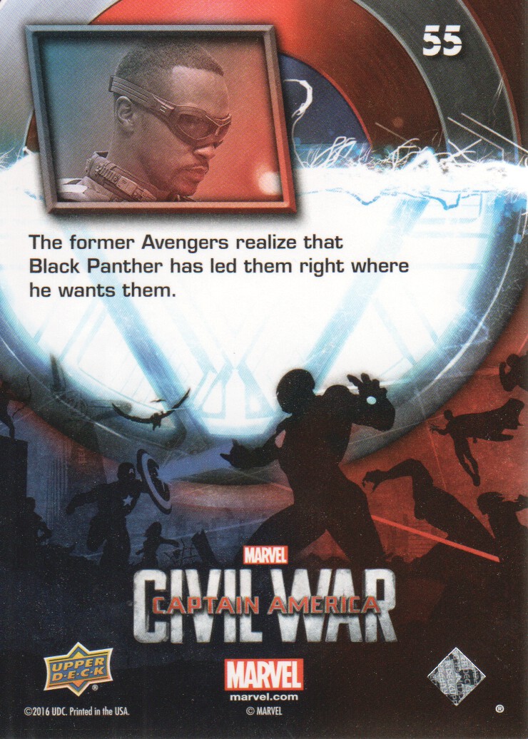 2016 Captain America Civil War Trading Cards Blue Foil: Pick From List - Bild 65 von 71