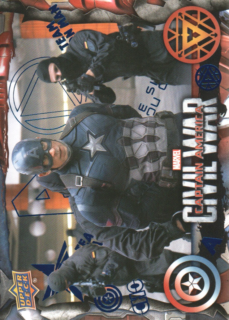 2016 Captain America Civil War Trading Cards Blue Foil: Pick From List - Bild 66 von 71